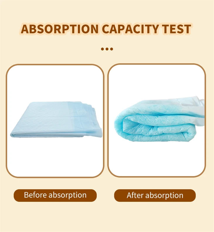 Disposable Adult Underpad Pee Absorption Pad For Incontinence